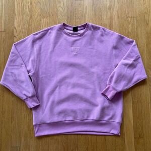 Nike Dri‑Fit Pink Fleece Crewneck Sweatshirt